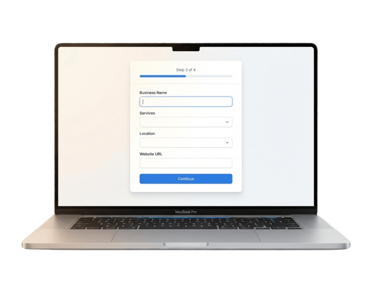 Onboarding form overview